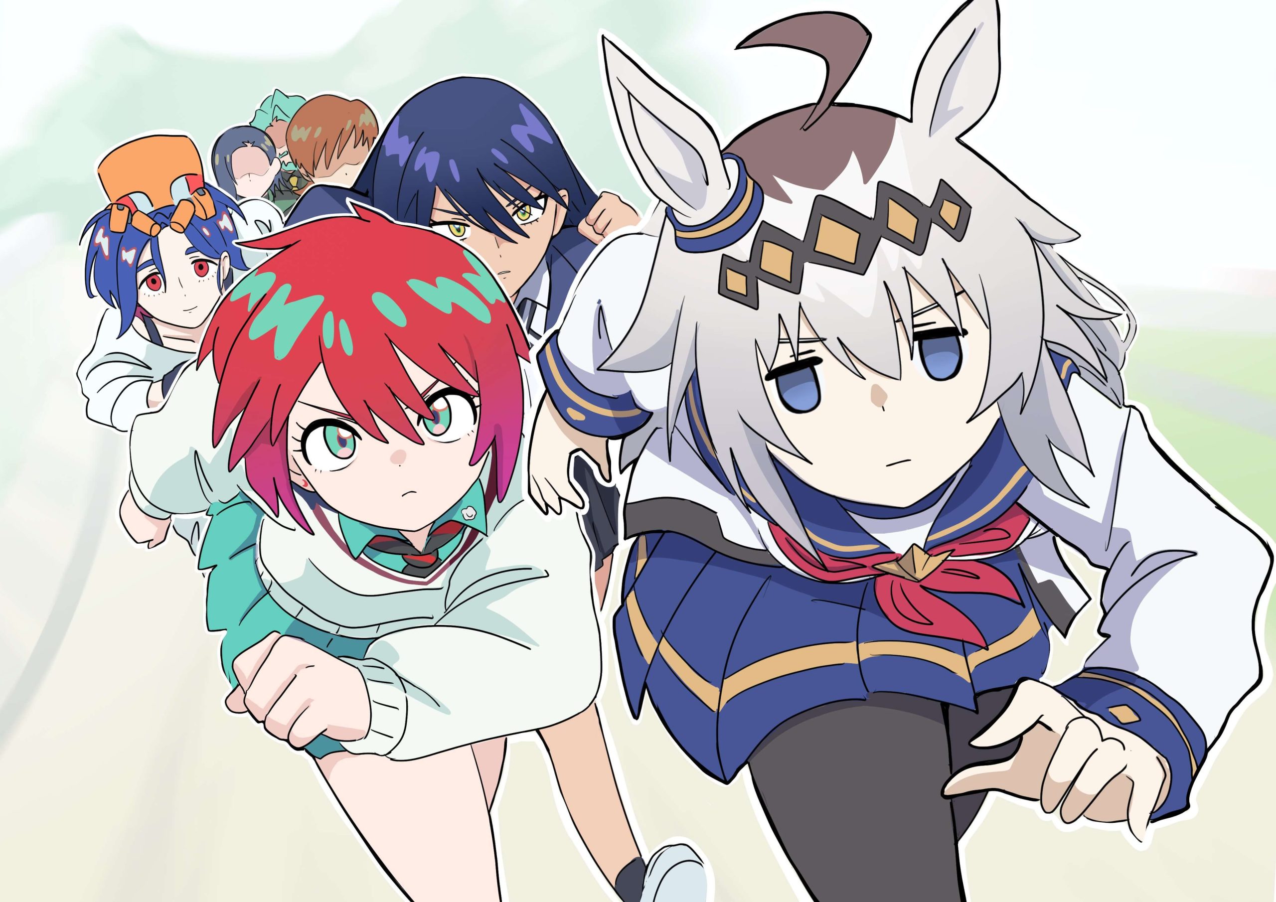 【ウマ娘】「飛び出していけ府中の彼方」　ジト目が似合う主人公二人