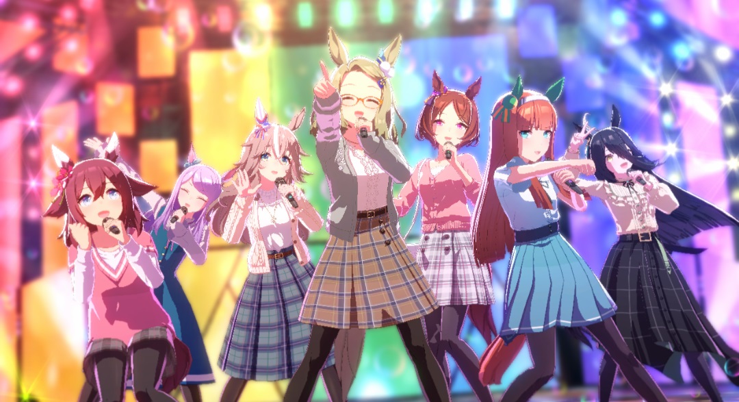 【ウマ娘】エアメサイアの私服、黒タイツだと思ったら…