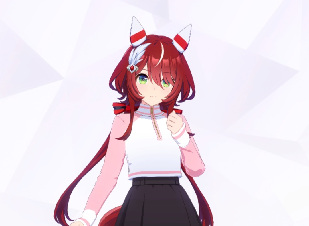 【ウマ娘】私服シオン、脚ほっそい！