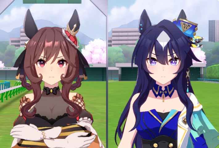 【ウマ娘】モーリスがウマ娘化したらジェンティルとヴィルシーナの間に挟まってほしい