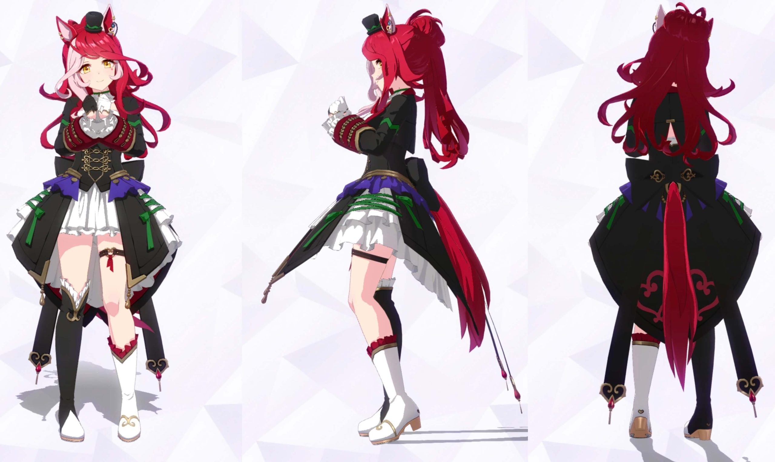 【ウマ娘】ラヴズの勝負服のデザインめっちゃ凝ってる！あと姉はやっぱりいるんだな