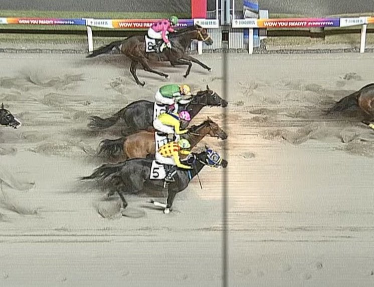 【競馬】川崎競馬で2着が3頭同着になるという珍しいことが！