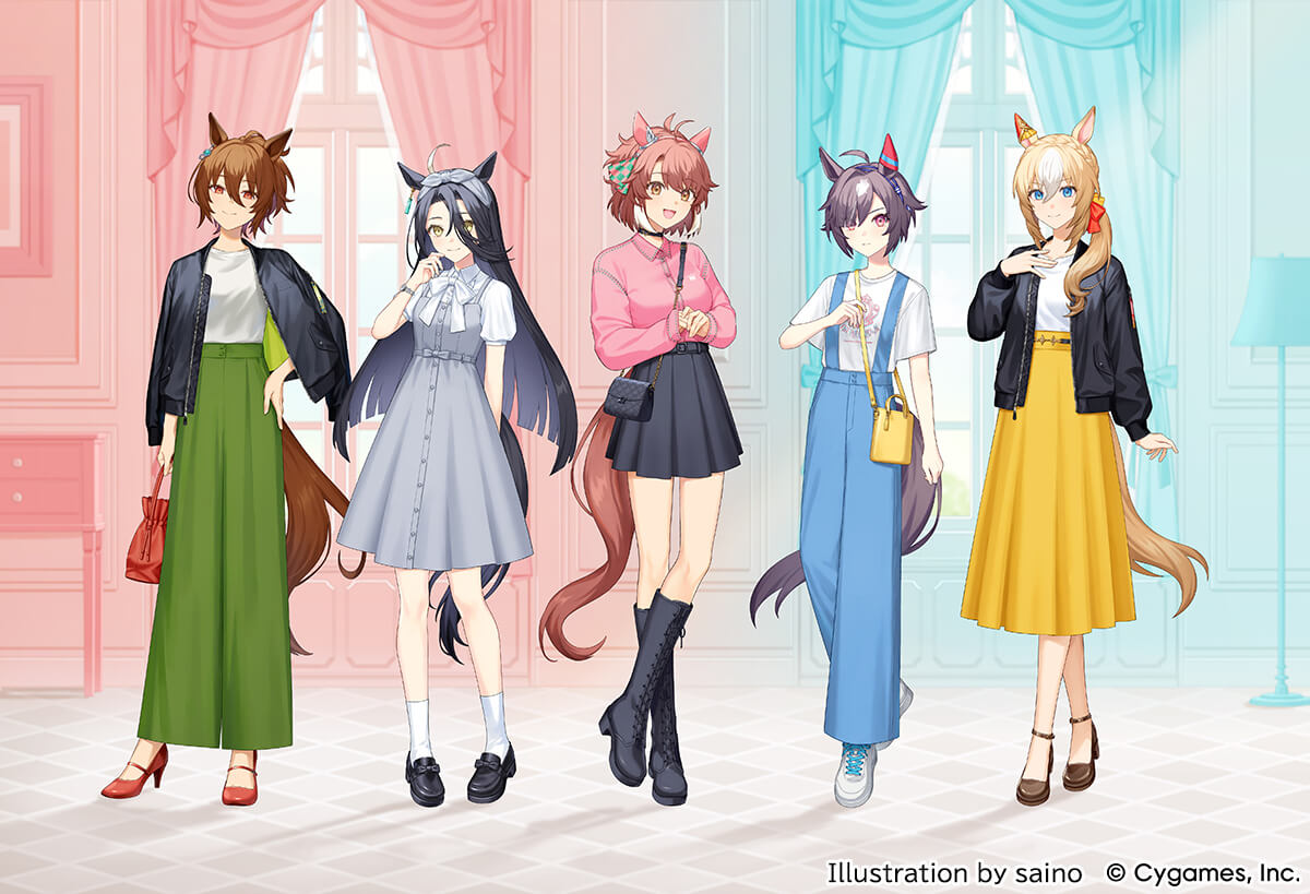 【ウマ娘】ZOZOTOWNコラボ　sainoさんのイラストが公開！